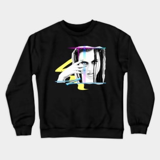 Slippery When Wet retro design Crewneck Sweatshirt